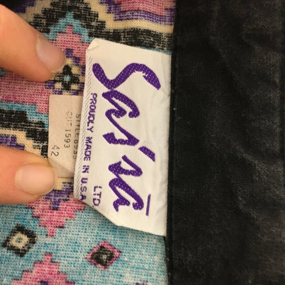 ❌sold❌Rockabilly Square Dance Costume L Loud 80s - Picture 8 of 8